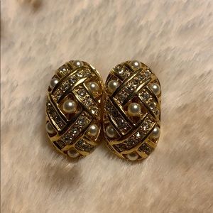 Beautiful clip on earrings